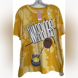 NBA Women’s Tie Dye Golden State Warriors Tee Shirt XXL